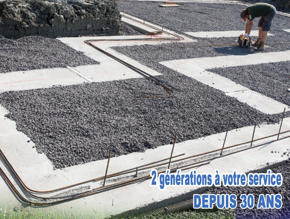 Entreprise de coffrage maison fondation solage b&eacute;ton ciment entrepreneur solage footing Mont&eacute;r&eacute;gie Rive-sud